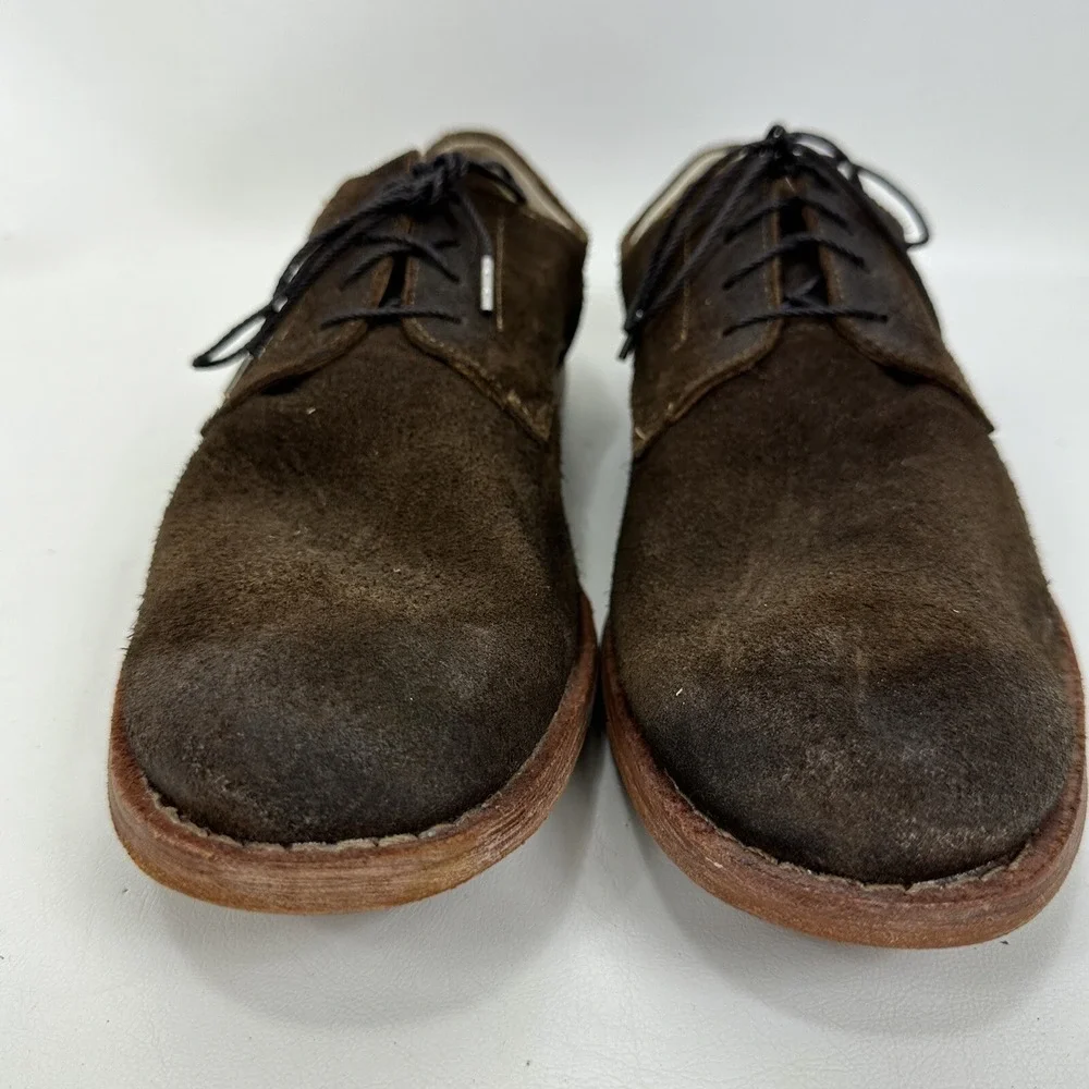 Timberland Boot Company brown leather oxfords Nubuck‎ Men's size 11
